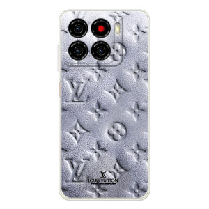 Текстурный Чехол Louis Vuitton для Блейд А56 – Белый ЛВ