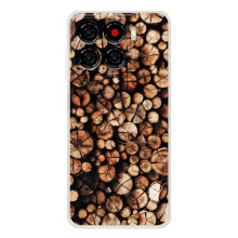 Текстурный Чехол для ZTE Blade A56 – Дрова
