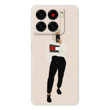 Силиконовый Чехол на ZTE Blade A56 с картинкой Стильных Девушек (Стильная)