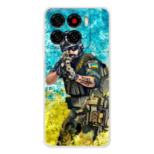 ЗСУ Чехлы (TPU) для ZTE Blade A56 (ЗСУ  Воин)