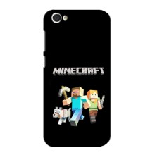 Чехол Майнкрафт на ZTE Blade A6 Lite (AlphaPrint) Minecraft – герои Minecraft