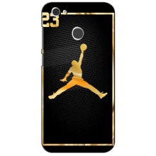 Силиконовый Чехол Nike Air Jordan на ЗТЕ Блейд А6 (Джордан 23)
