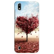 Чехлы для любимой на ЗТЕ Блейд А7 2019 (VPrint) (Дерево сердце)