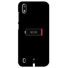 Чехлы для любимой на ЗТЕ Блейд А7 2019 (VPrint) (Love battery)