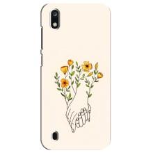 Чехлы для любимой на ЗТЕ Блейд А7 2019 (VPrint) (Руки любви)