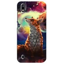 Чехлы с картинкой Лисички для ZTE Blade A7 (2019) (VPrint) (Лисица в космосе)