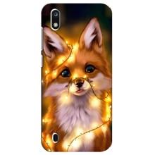 Чехлы с картинкой Лисички для ZTE Blade A7 (2019) (VPrint) (Лисичка в гирляндах)