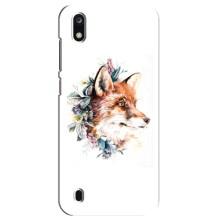 Чехлы с картинкой Лисички для ZTE Blade A7 (2019) (VPrint) (Лисичка в цветочках)