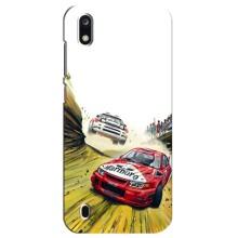 Чехлы с Машинами на ЗТЕ Блейд А7 2019 (VPrint) (Гоночные Тачки)