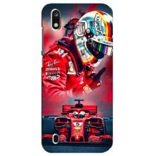 Чехлы с Машинами на ЗТЕ Блейд А7 2019 (VPrint) (Гонщик)