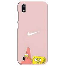 Чехол Губка Боб для ЗТЕ Блейд А7 2019 – Патрик и Губка