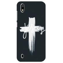 Чехол для ZTE Blade A7 (2019) (AlphaPrint) - (Христианские) (Иисус)