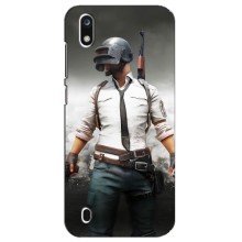 Силиконовый чехол с картинкой "Герой Pubg" на ZTE Blade A7 (2019) – Пабг