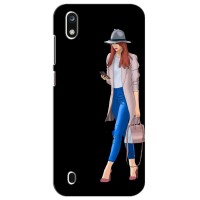 Чехол с картинкой Модные Девчонки ZTE Blade A7 (2019) – Девушка со смартфоном