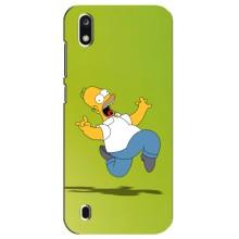 Чехол с Симпсонами для ZTE Blade A7 (2019) (VPrint) (Гомер Симпсон)