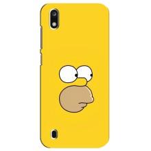 Чехол с Симпсонами для ZTE Blade A7 (2019) (VPrint) (Гомер)