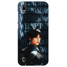 Чехлы Венсдей на ZTE Blade A7 (2019) Уэнсдей (AlphaPrint) (Уэнздей кошка)