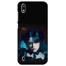 Чехлы Венсдей на ZTE Blade A7 (2019) Уэнсдей (AlphaPrint) (взгляд Уэнздей)