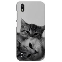 Чехол с рисунком кот на ZTE Blade A7 (2019) – Пара котов