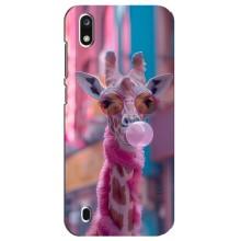 Чехол с принтом стильные животные для ЗТЕ Блейд А7 2019 – Стильный жирав