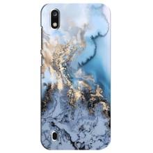 Мраморный чехол на ZTE Blade A7 (2019) (VPrint) (Нежный мрамор)