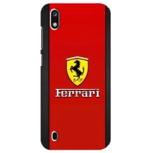 Силиконовый бампер с картинкой машины на ZTE Blade A7 (2019) – Ferrari Logo