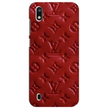 Текстурный Чехол Louis Vuitton для ЗТЕ Блейд А7 (2019) – Красный ЛВ