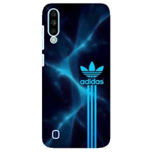 Чехлы Адидас для ZTE Blade A7 (2020) (AlphaPrint) (Синий Адидас)