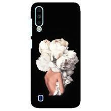 Чехлы (ART) Цветы на ZTE Blade A7 (2020) (VPrint) (Білі квіти)