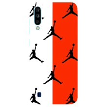 Чехлы для ZTE Blade A7 (2020) - с картинкой JORDAN (AlphaPrint) (Лого Джордан)