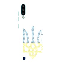 Чохли для ZTE Blade A7 (2020) Укр. Символіка (AlphaPrint) (Герб з букв)