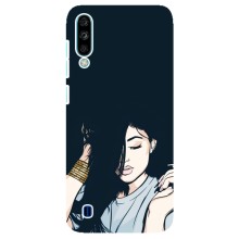 Чехол с печатью для ZTE Blade A7 (2020) - (Мода) (AlphaPrint) (Красивая девочка)