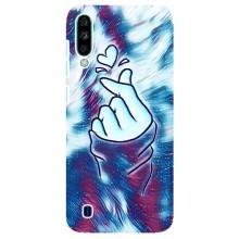Чехол с принтом для ZTE Blade A7 (2020) (AlphaPrint - Знак сердечка)