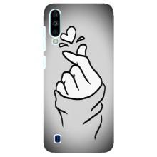 Чехол с принтом для ZTE Blade A7 (2020) (AlphaPrint - Знак сердечка)