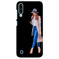 Чехол с картинкой Модные Девчонки ZTE Blade A7 (2020) – Девушка со смартфоном