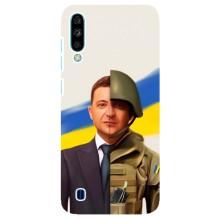 Чехол для ZTE Blade A7 (2020) (AlphaPrint - с принтом Зеленского) – Зеленский солдат