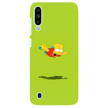 Чехол с Симпсонами для ZTE Blade A7 (2020) (VPrint) (Барт Симпсон)