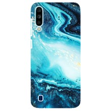 Мраморный чехол на ZTE Blade A7 (2020) (VPrint) (Голубой мрамор)