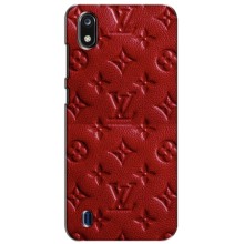 Текстурный Чехол Louis Vuitton для ЗТЕ Блейд А7 – Красный ЛВ