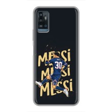 Чохли для ZTE Blade A71 (Leo чемпіон) (AlphaPrint) (Messi ПСЖ)