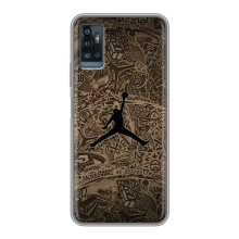 Чехлы для ZTE Blade A71 - с картинкой JORDAN (AlphaPrint) (Logo Jordan)