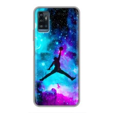 Чехлы для ZTE Blade A71 - с картинкой JORDAN (AlphaPrint) (Яркий Джордан)
