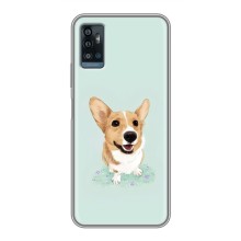 Чехлы с собаками для ZTE Blade A71 (VPrint) (Корги)