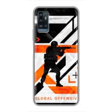 Чехлы с тематикой Киберспорт для ZTE Blade A71 (VPrint) (Cs:Go)