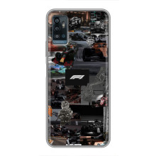 Чехол Формула1 на ZTE Blade A71 – Коллаж Ф1