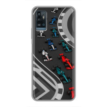 Чехол Формула1 на ZTE Blade A71 – Трасса Ф1