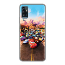 Силіконовий чохол Маквін для ZTE Blade A71 – Тачки Маквін