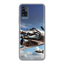 Чехол с мемом Тралалело тралала на ZTE Blade A71 (Бомбардиро крокодило)