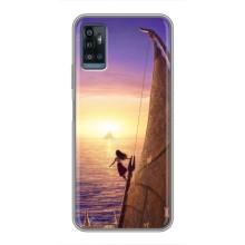 Чехол с мультфильмом Моана ZTE Blade A71 (Моана в море)