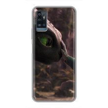 Чохол як приборкати дракона на ZTE Blade A71 – Сцена з драконом